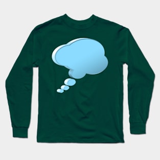 High Quality Images Bubbles Textstexting Long Sleeve T-Shirt